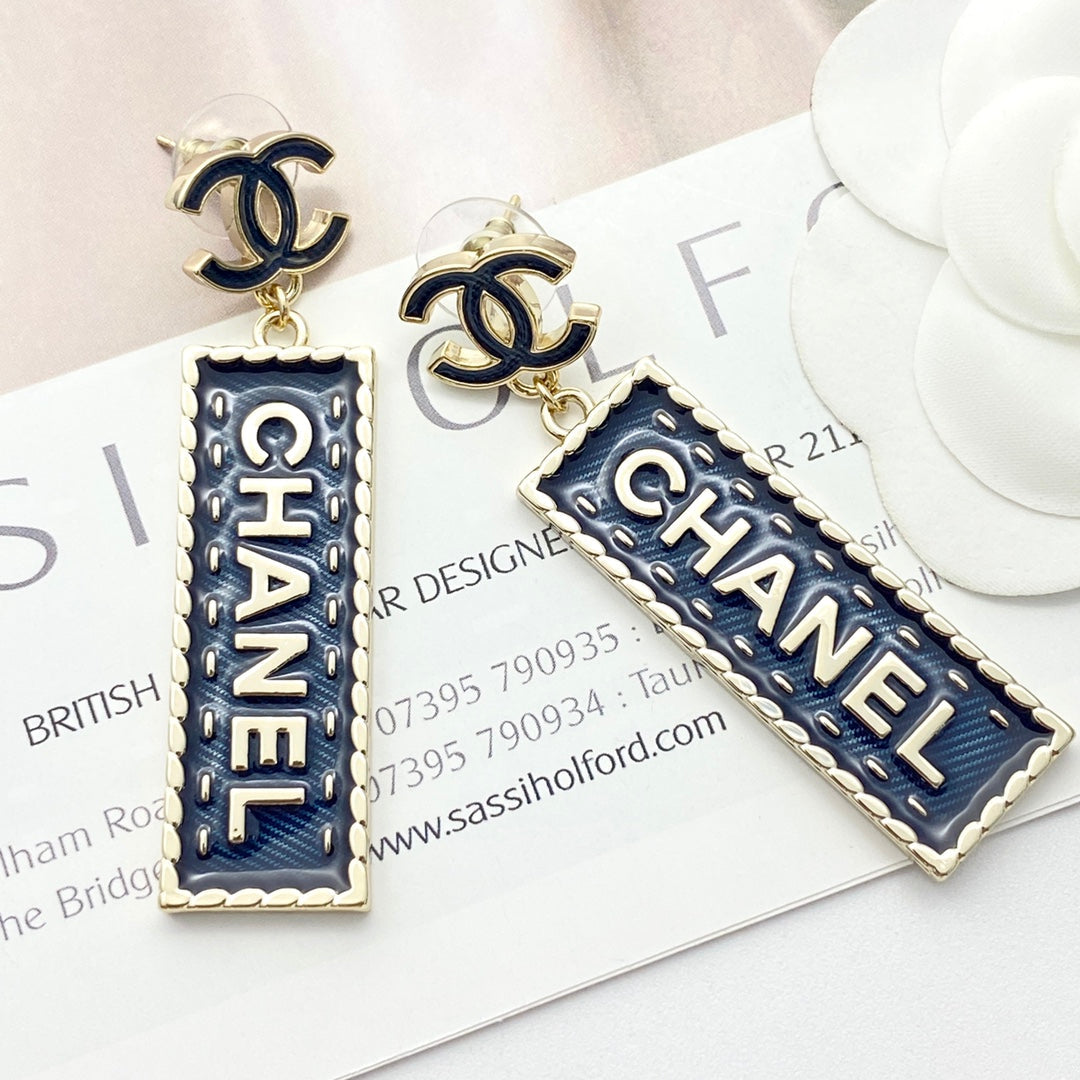 CHANEL Double-C Earrings
