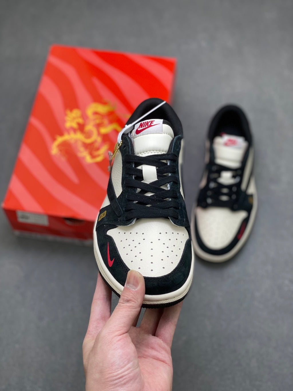 Fragment x Travis Scott x Dior x Nike Air Jordan 1 Low - Image 2
