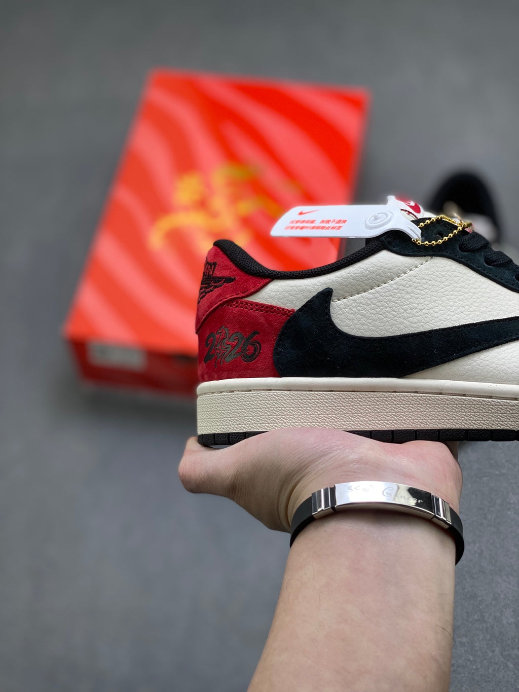 Fragment x Travis Scott x Dior x Nike Air Jordan 1 Low - Image 5