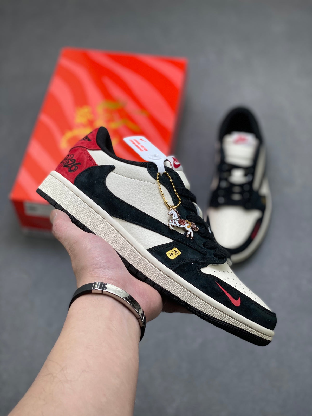 Fragment x Travis Scott x Dior x Nike Air Jordan 1 Low - Image 1