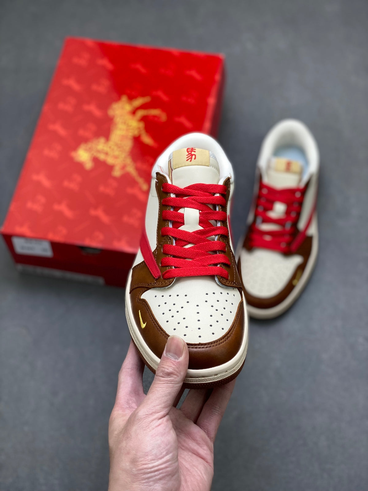 Fragment x Travis Scott x Dior x Nike Air Jordan 1 Low - Image 2