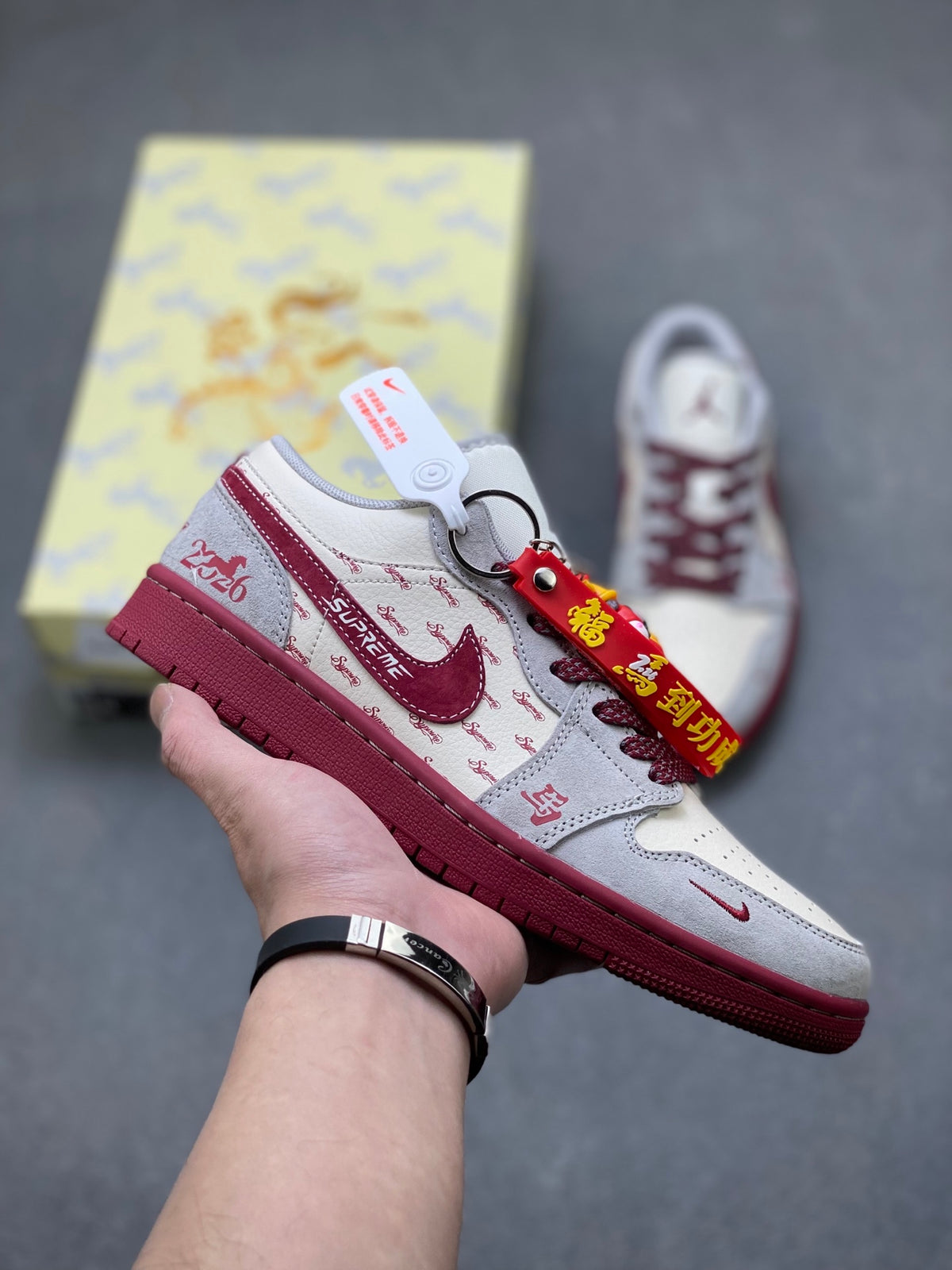 Fragment x Travis Scott x Dior x Nike Air Jordan 1 Low - Image 1