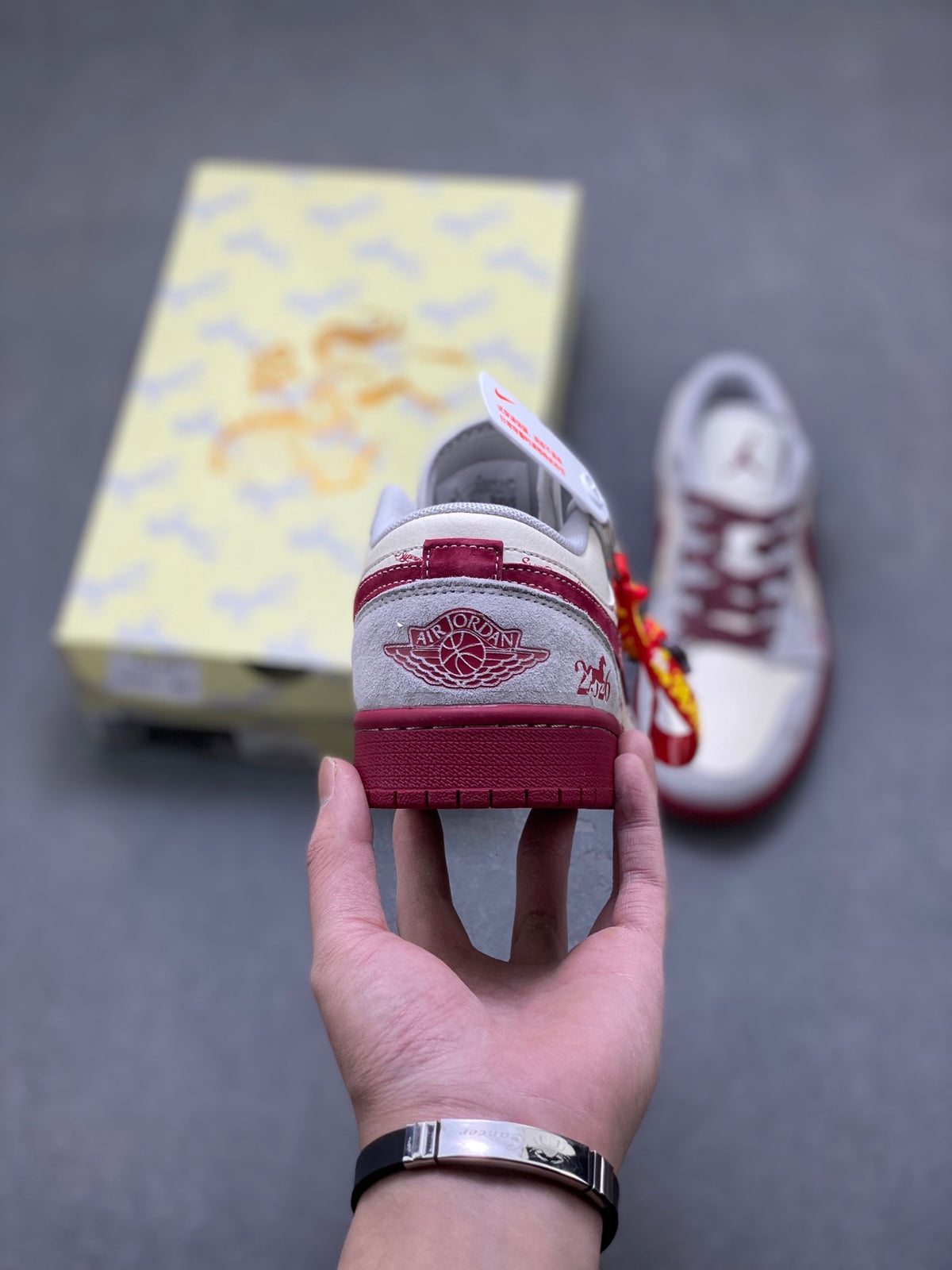 Fragment x Travis Scott x Dior x Nike Air Jordan 1 Low - Image 4