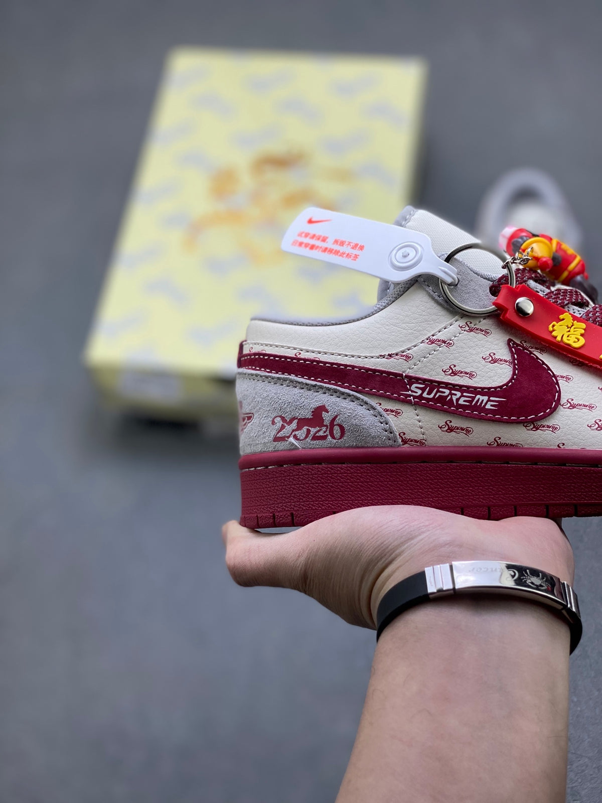Fragment x Travis Scott x Dior x Nike Air Jordan 1 Low - Image 5