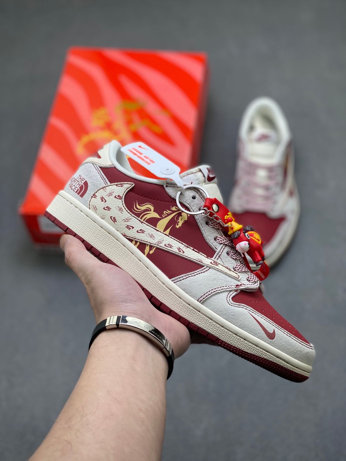 Fragment x Travis Scott x Dior x Nike Air Jordan 1 Low - Image 1