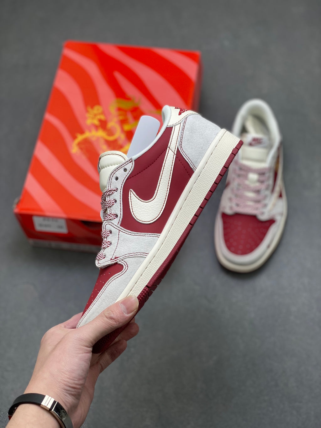Fragment x Travis Scott x Dior x Nike Air Jordan 1 Low - Image 3