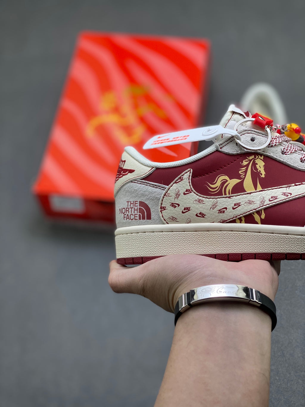 Fragment x Travis Scott x Dior x Nike Air Jordan 1 Low - Image 5