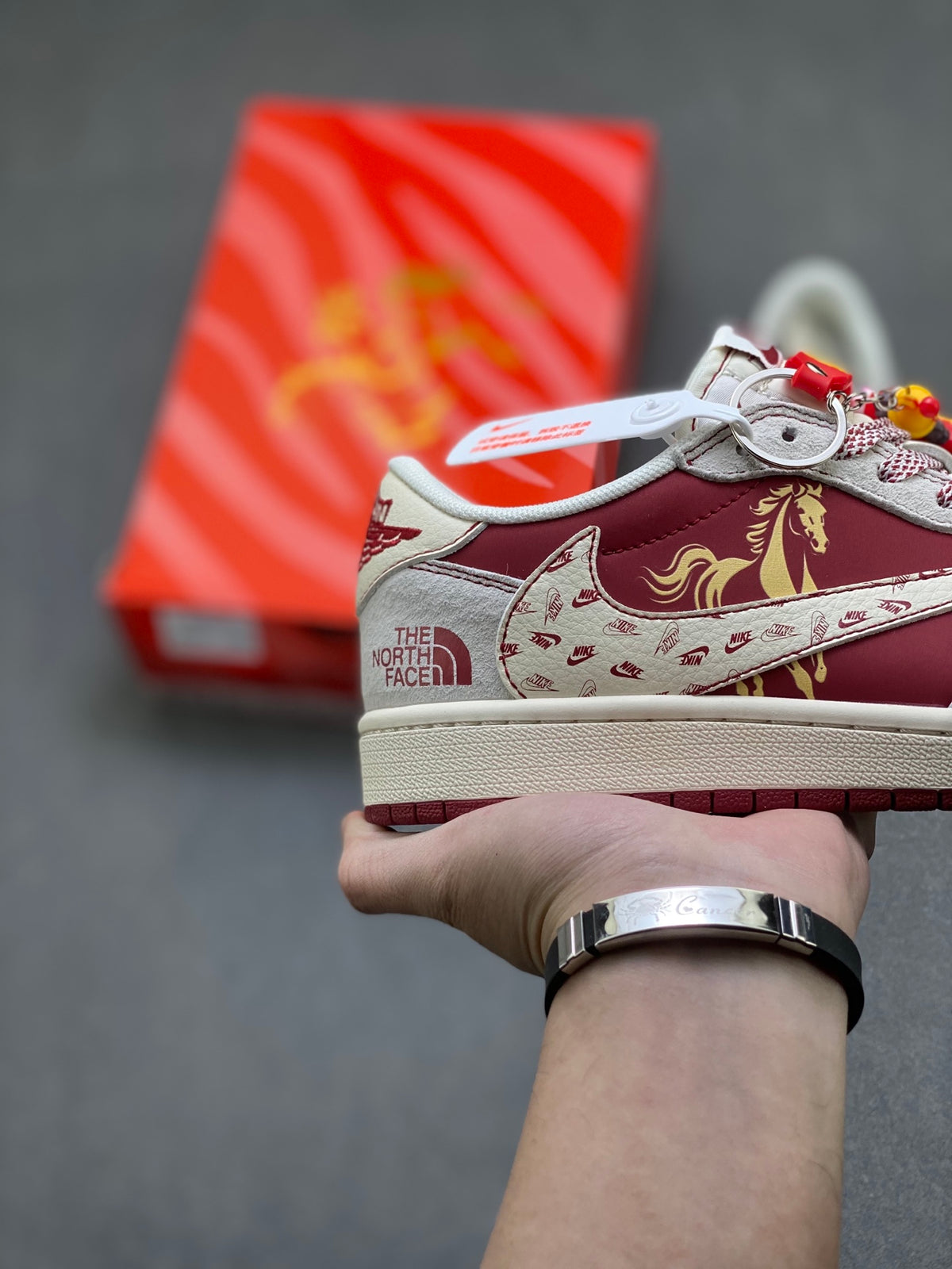 Fragment x Travis Scott x Dior x Nike Air Jordan 1 Low - Image 5