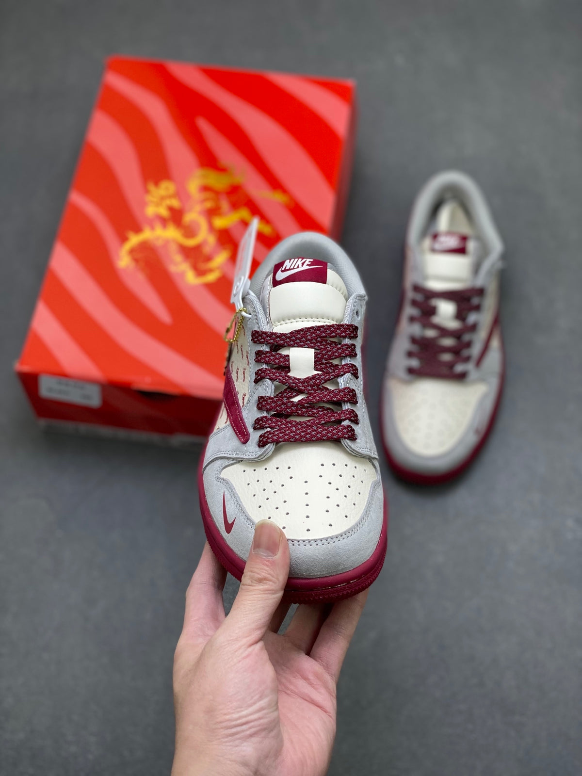 Fragment x Travis Scott x Dior x Nike Air Jordan 1 Low - Image 2