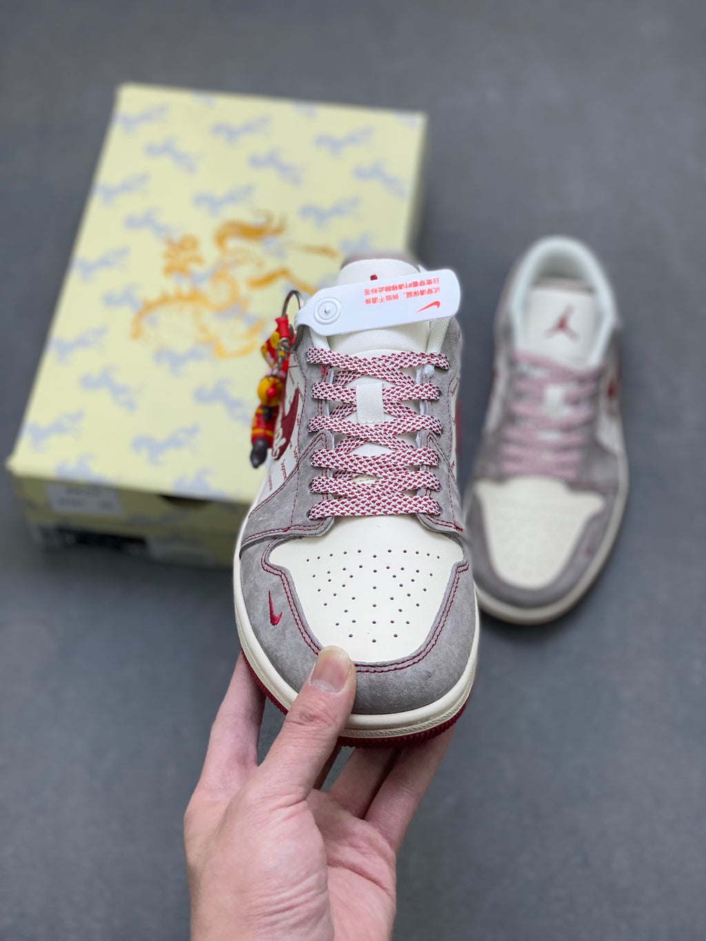 Fragment x Travis Scott x Dior x Nike Air Jordan 1 Low - Image 2