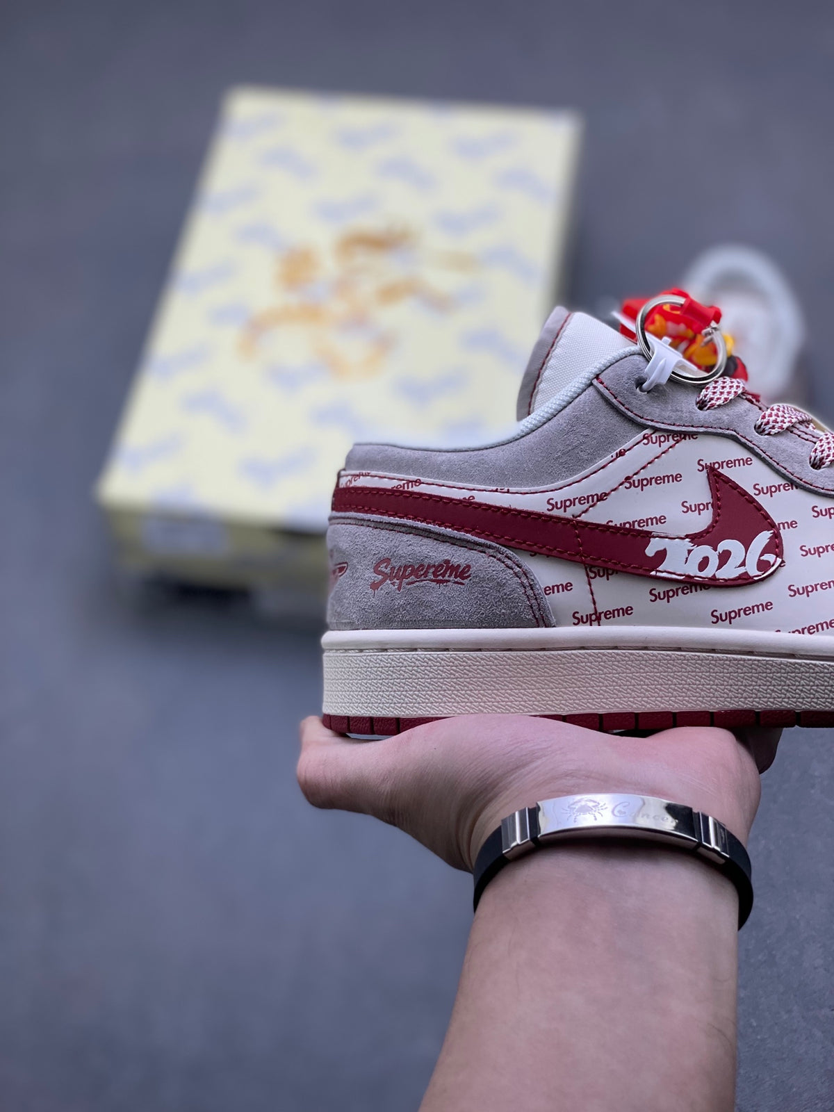 Fragment x Travis Scott x Dior x Nike Air Jordan 1 Low - Image 5