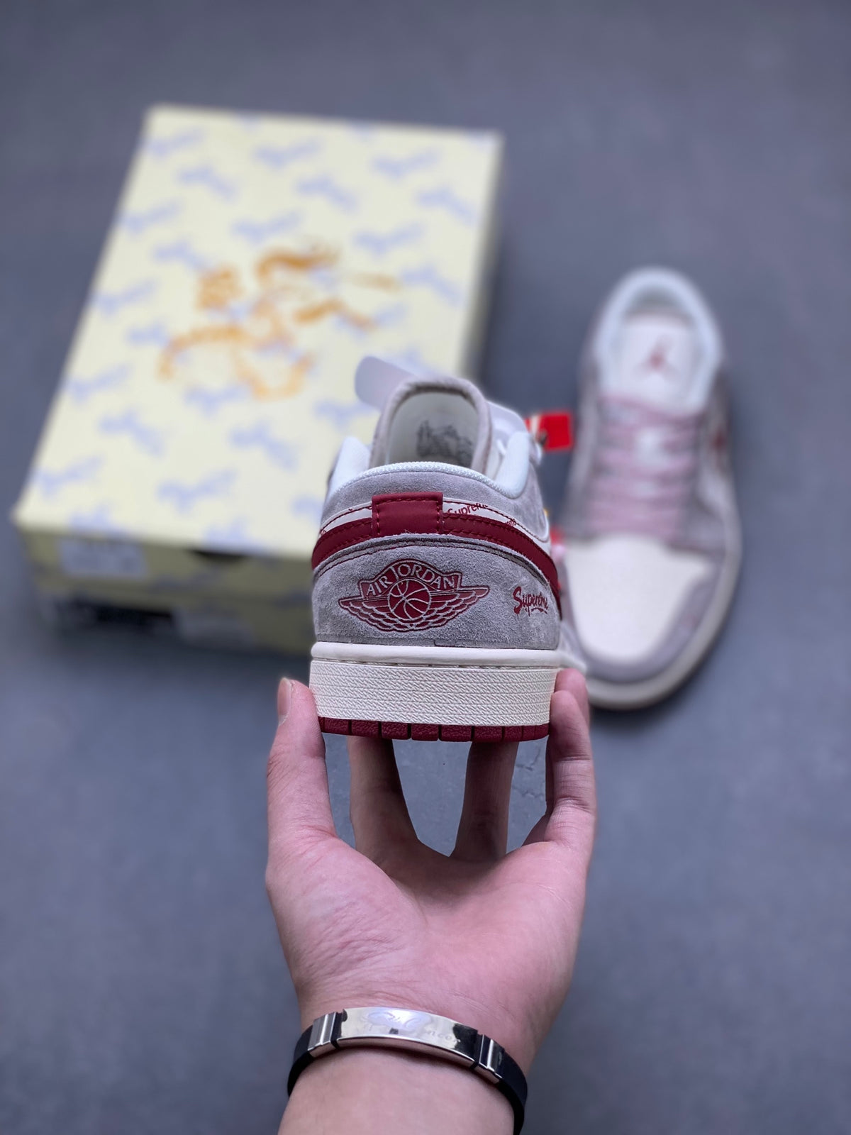 Fragment x Travis Scott x Dior x Nike Air Jordan 1 Low - Image 4
