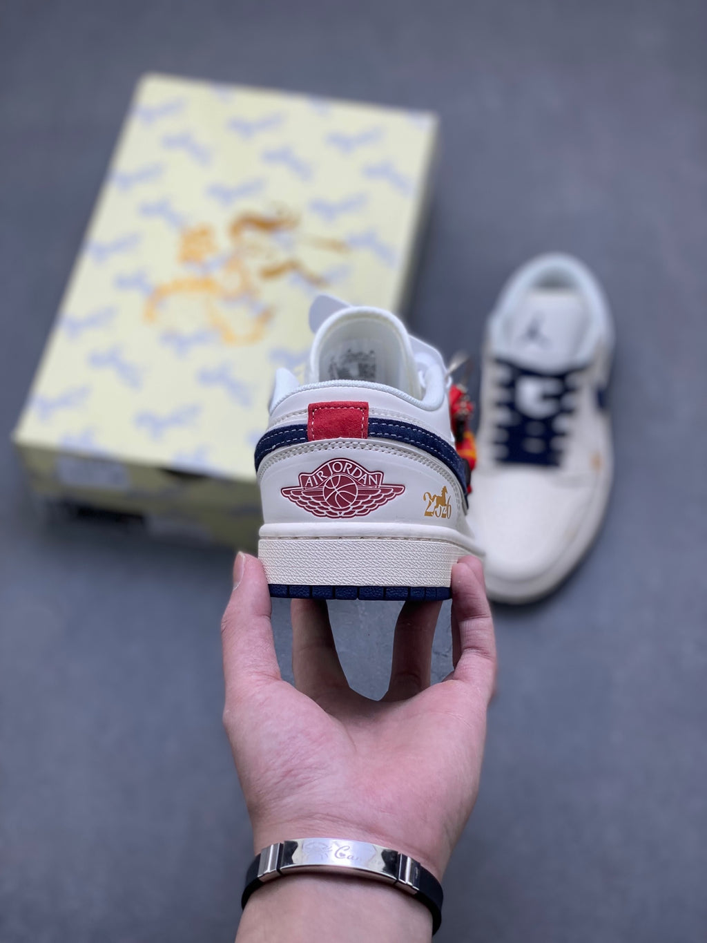 Fragment x Travis Scott x Dior x Nike Air Jordan 1 Low - Image 4