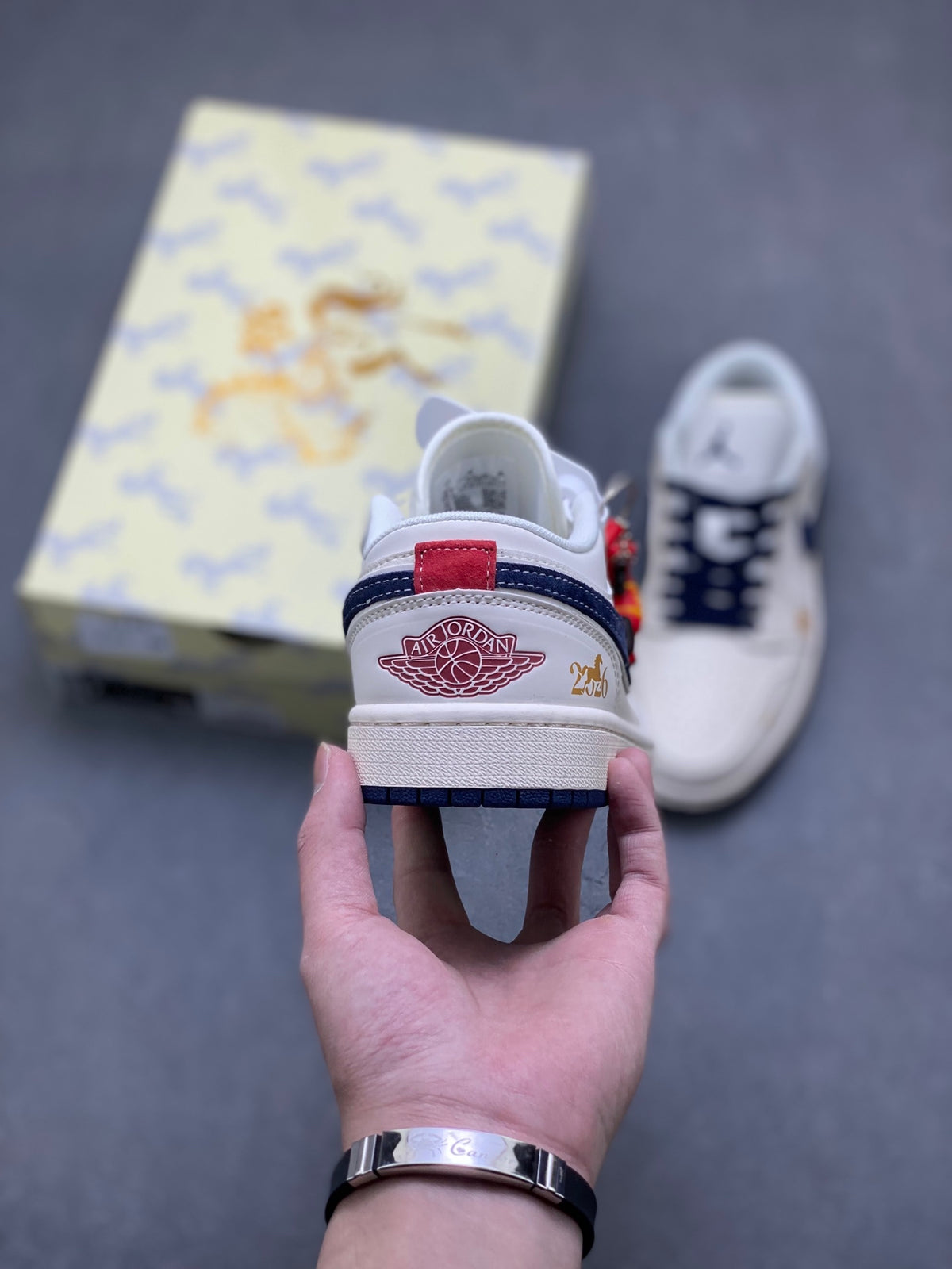 Fragment x Travis Scott x Dior x Nike Air Jordan 1 Low - Image 4