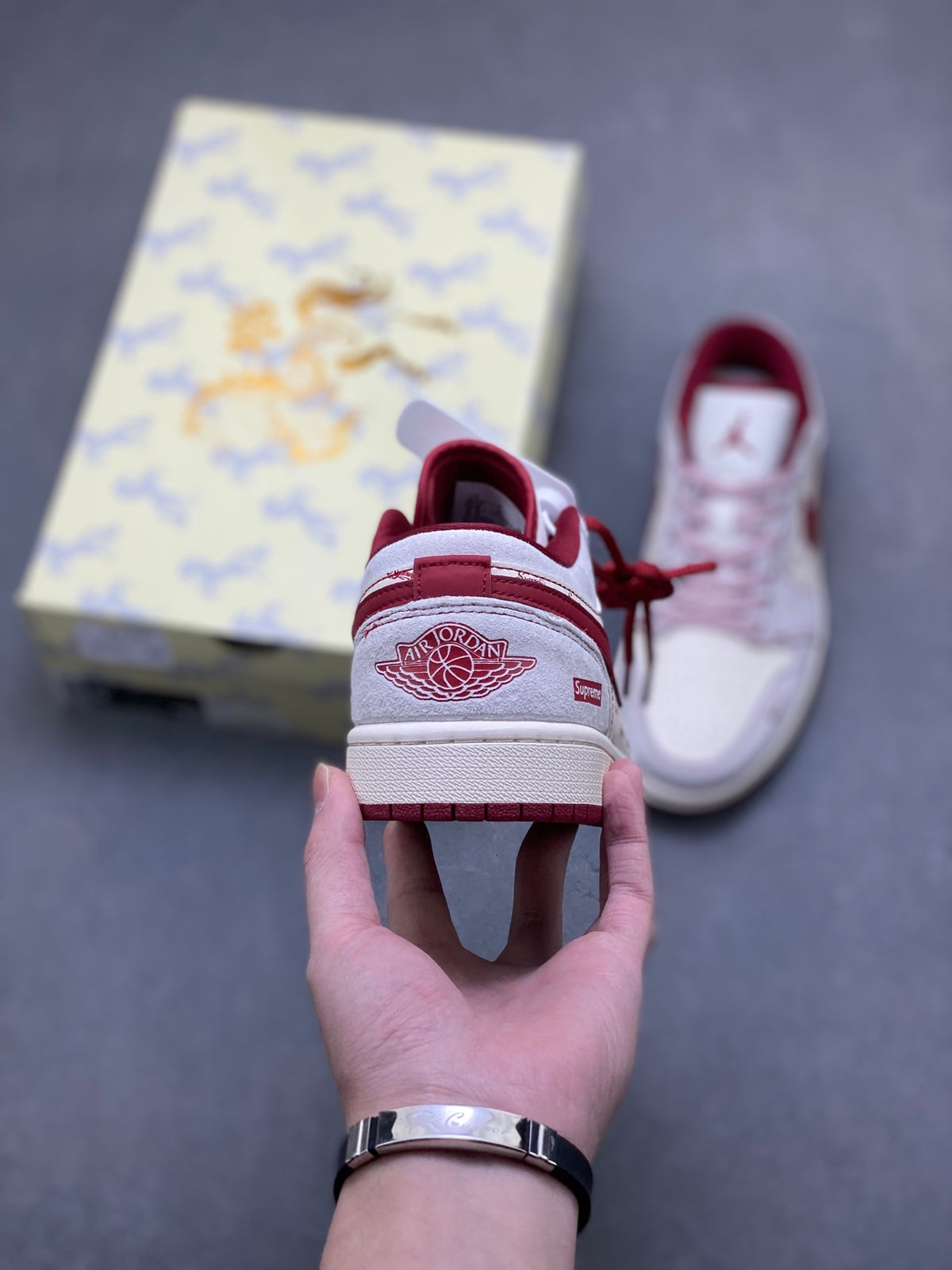 Fragment x Travis Scott x Dior x Nike Air Jordan 1 Low - Image 4