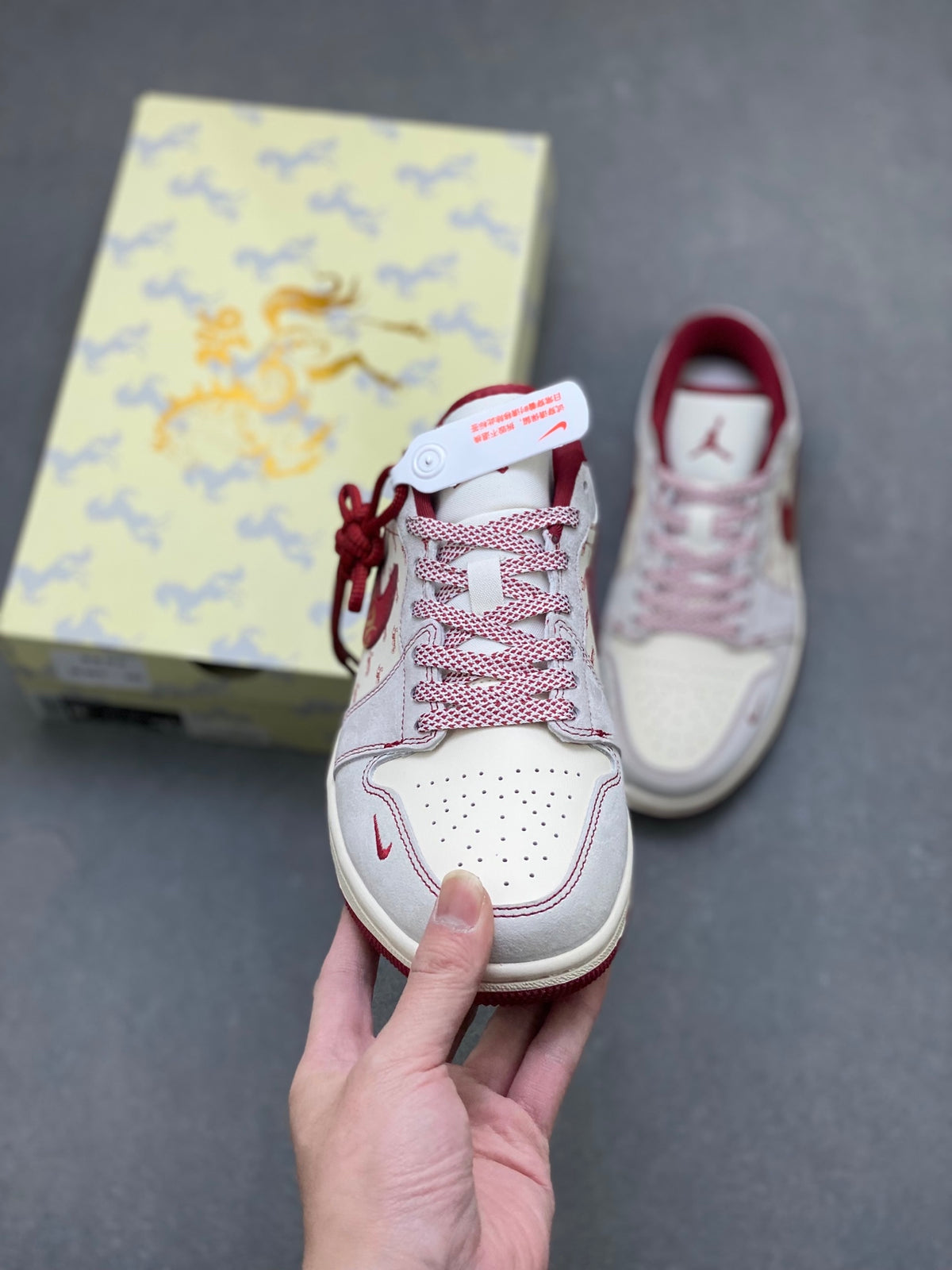 Fragment x Travis Scott x Dior x Nike Air Jordan 1 Low - Image 2