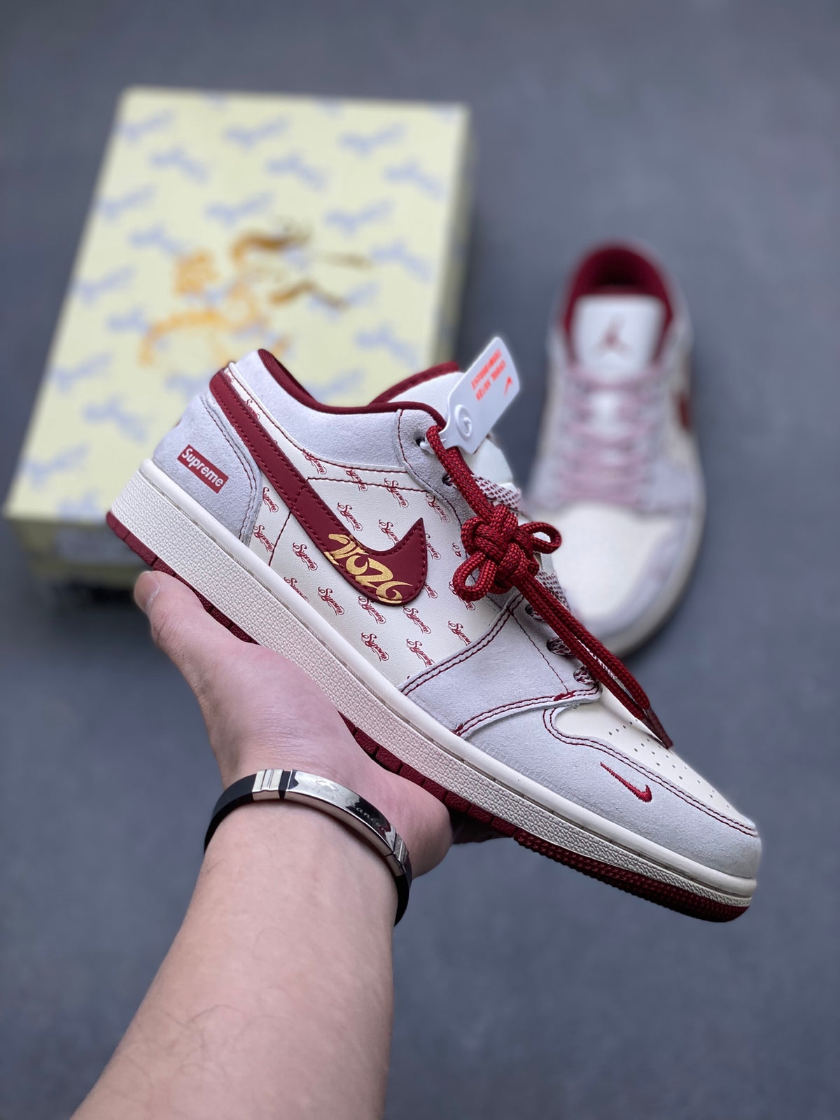 Fragment x Travis Scott x Dior x Nike Air Jordan 1 Low - Image 1