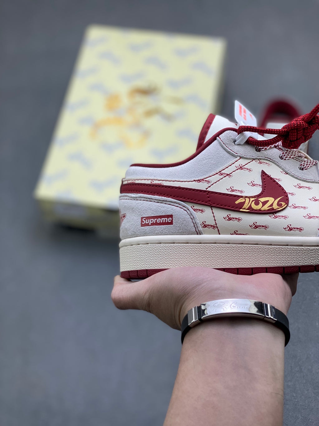 Fragment x Travis Scott x Dior x Nike Air Jordan 1 Low - Image 5