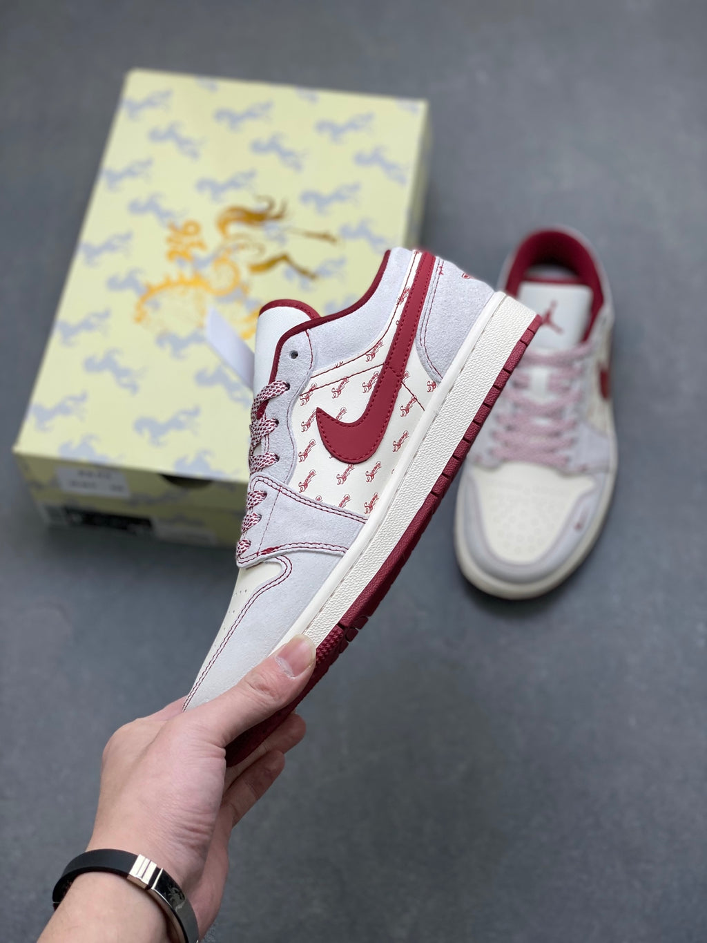 Fragment x Travis Scott x Dior x Nike Air Jordan 1 Low - Image 3