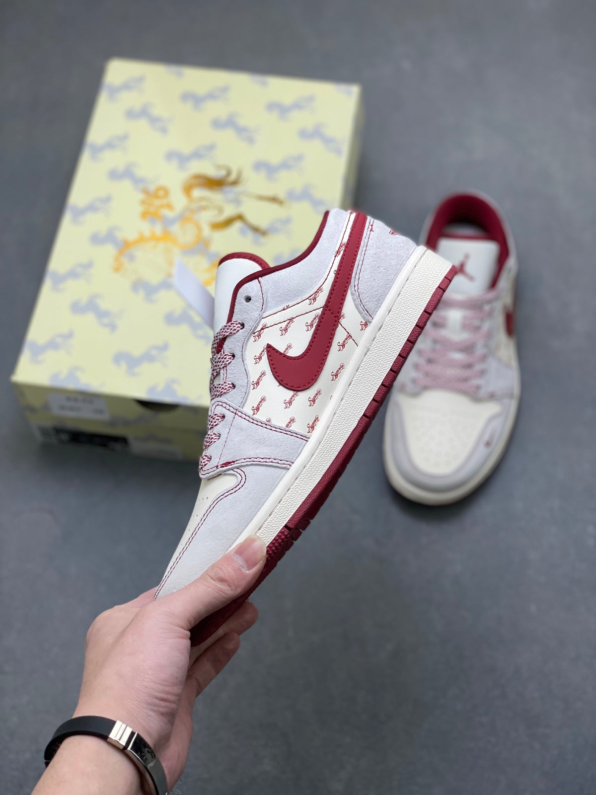 Fragment x Travis Scott x Dior x Nike Air Jordan 1 Low - Image 3