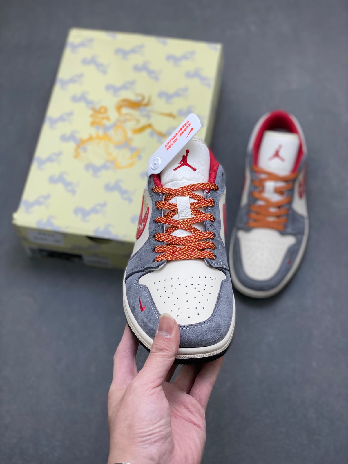 Fragment x Travis Scott x Dior x Nike Air Jordan 1 Low - Image 2