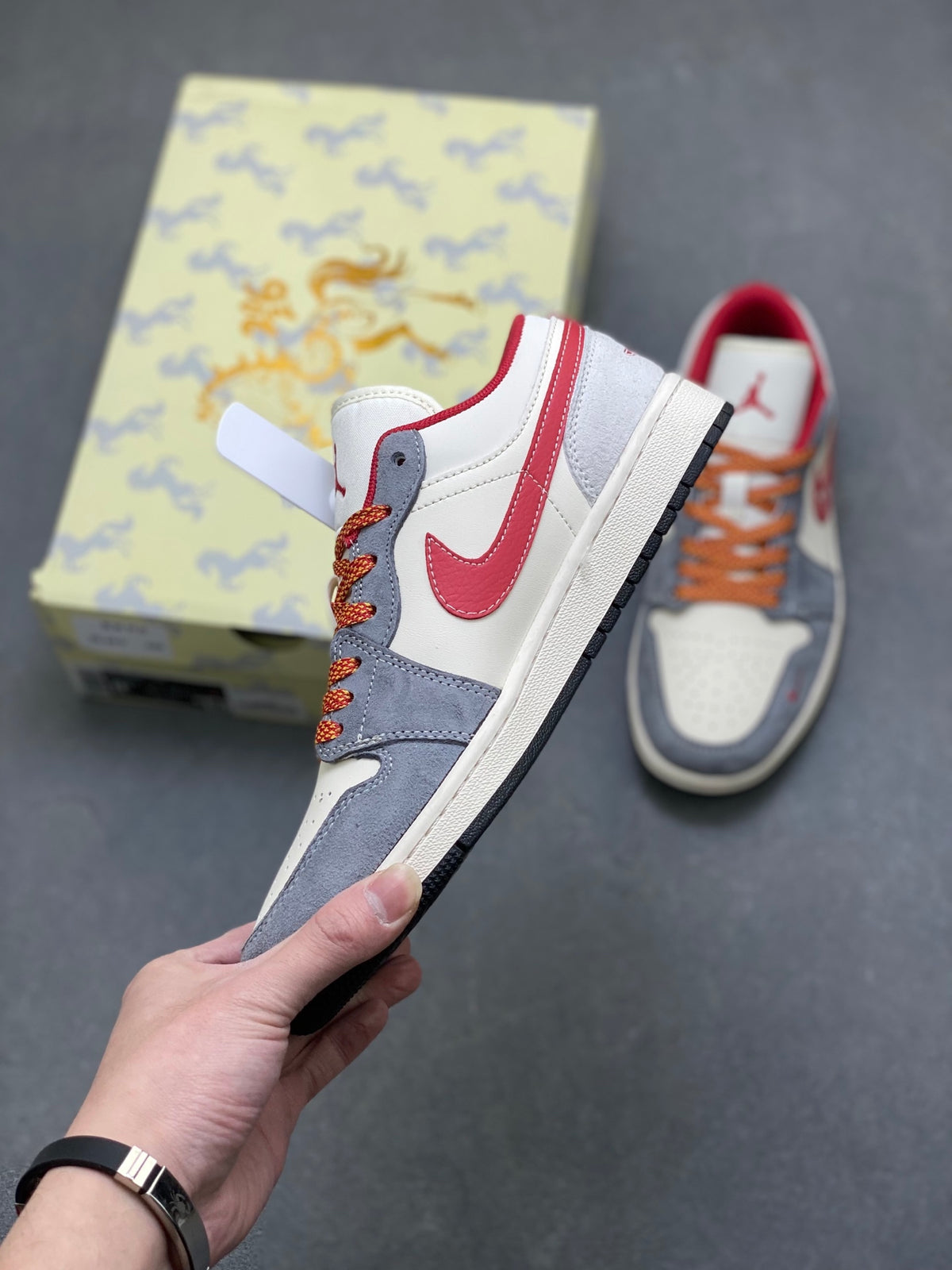 Fragment x Travis Scott x Dior x Nike Air Jordan 1 Low - Image 3