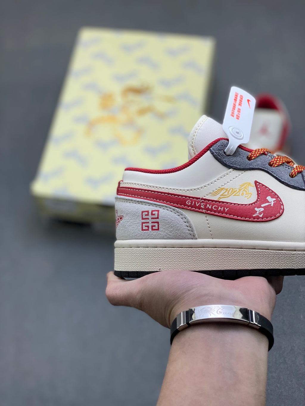 Fragment x Travis Scott x Dior x Nike Air Jordan 1 Low - Image 5
