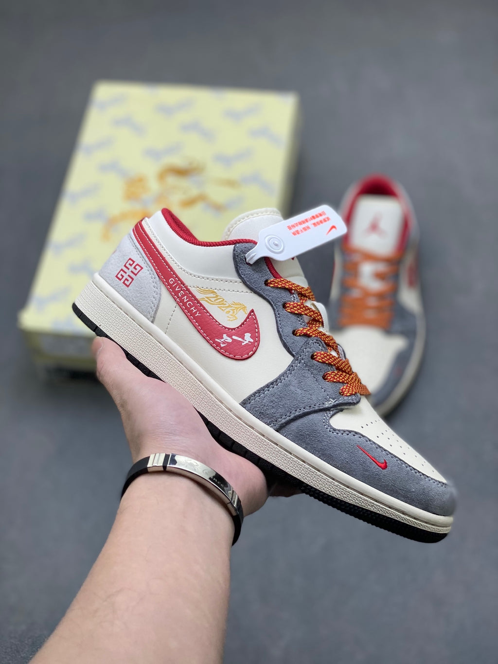 Fragment x Travis Scott x Dior x Nike Air Jordan 1 Low - Image 1