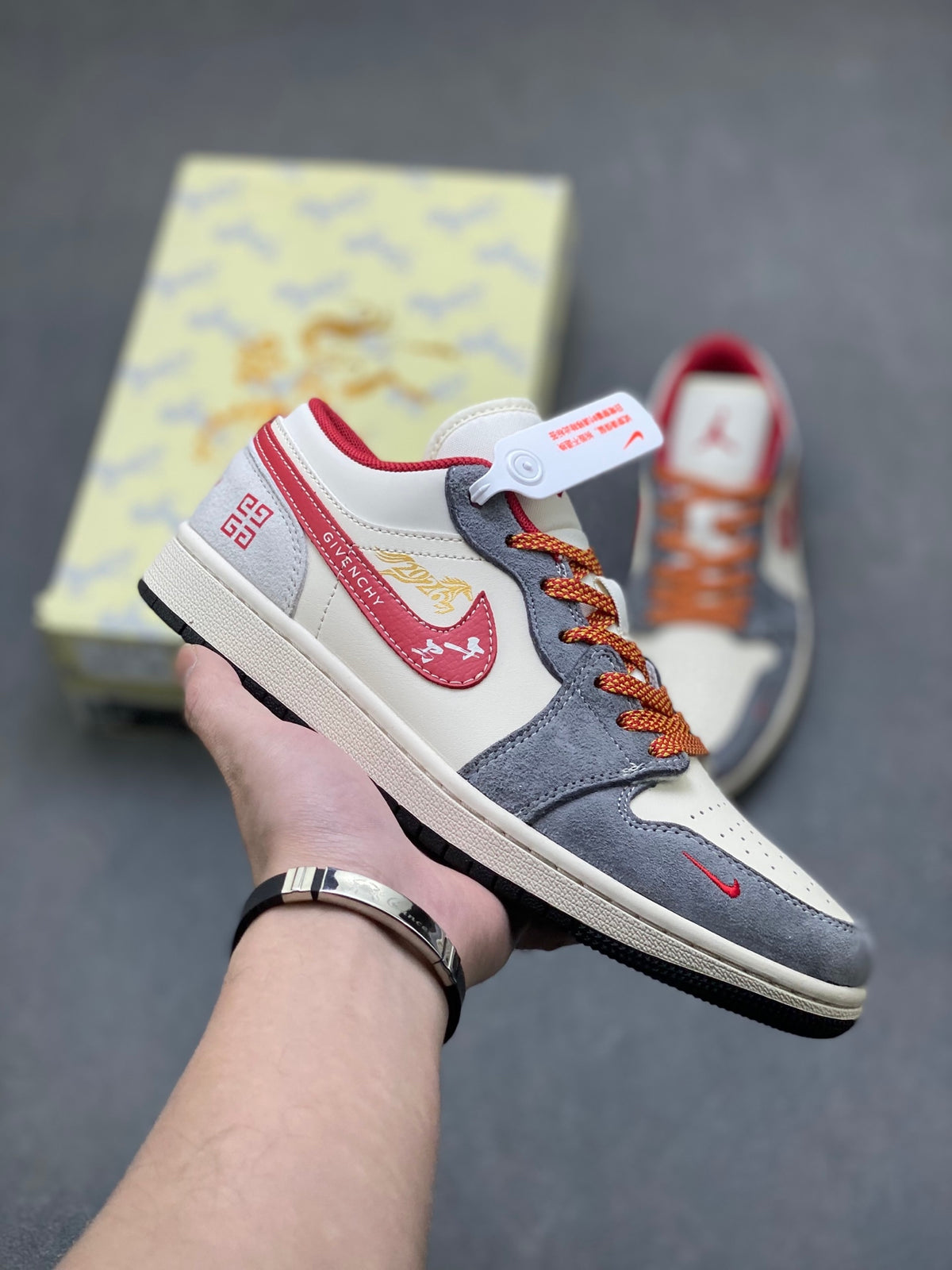 Fragment x Travis Scott x Dior x Nike Air Jordan 1 Low - Image 1