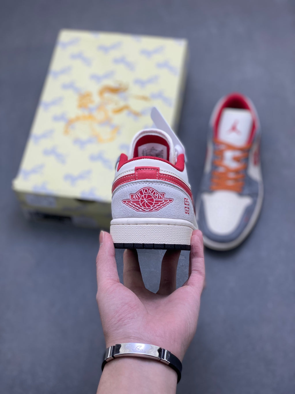 Fragment x Travis Scott x Dior x Nike Air Jordan 1 Low - Image 4