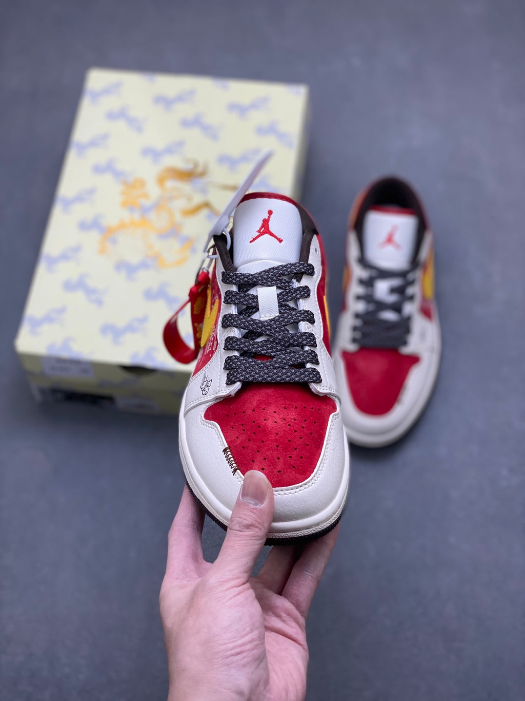 Fragment x Travis Scott x Dior x Nike Air Jordan 1 Low - Image 2
