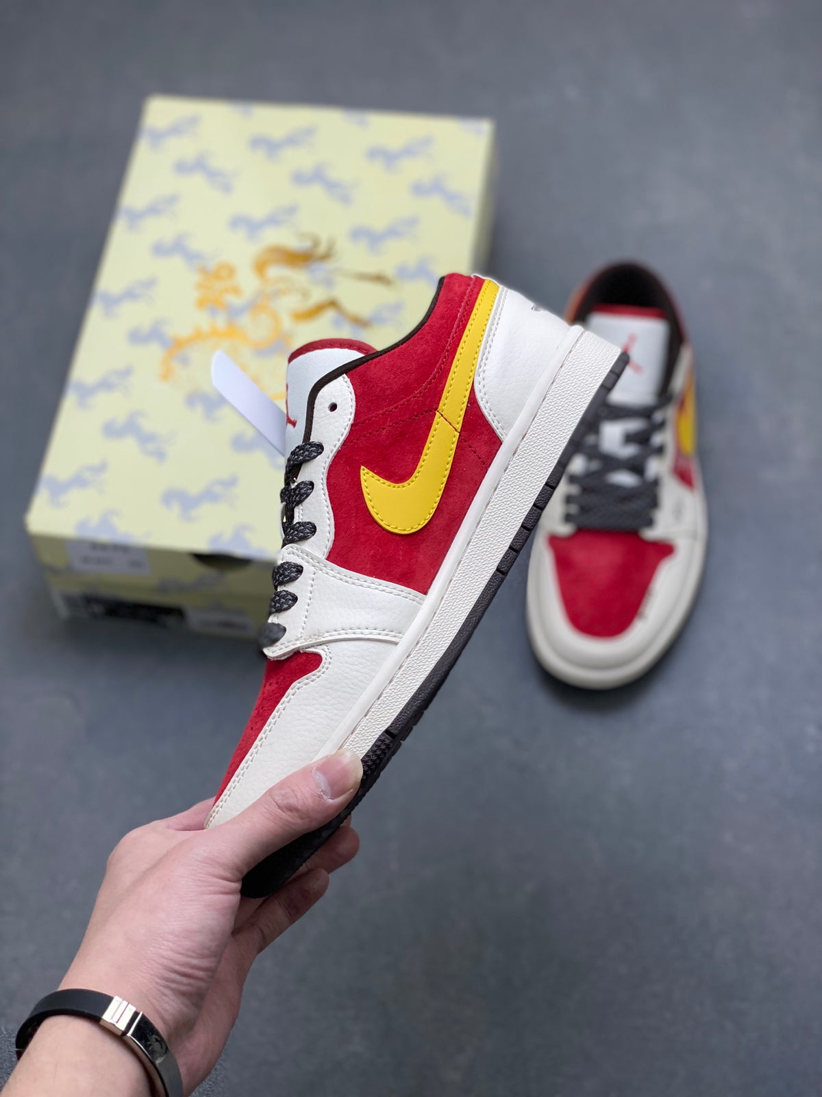 Fragment x Travis Scott x Dior x Nike Air Jordan 1 Low - Image 3
