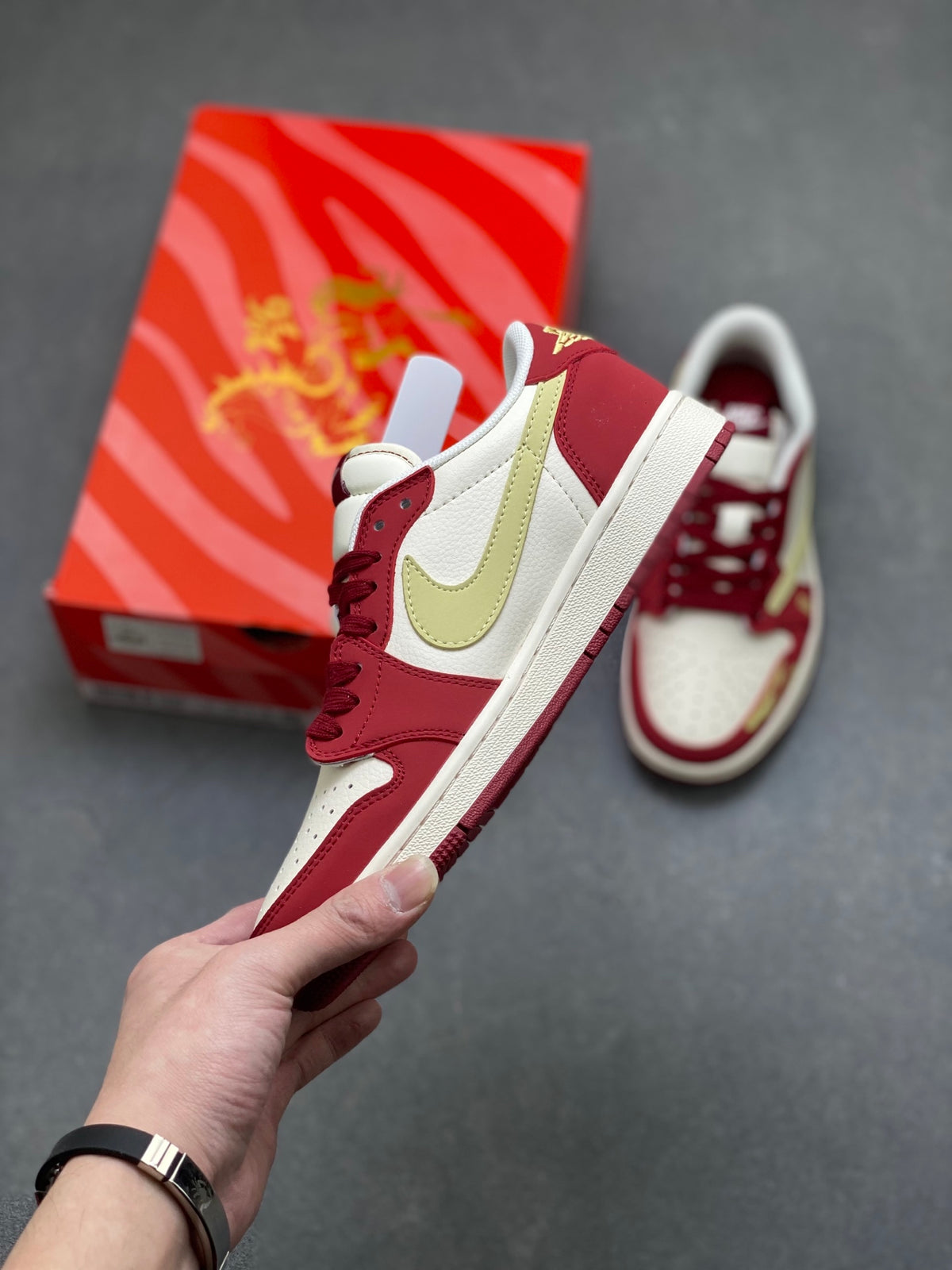 Fragment x Travis Scott x Dior x Nike Air Jordan 1 Low - Image 3