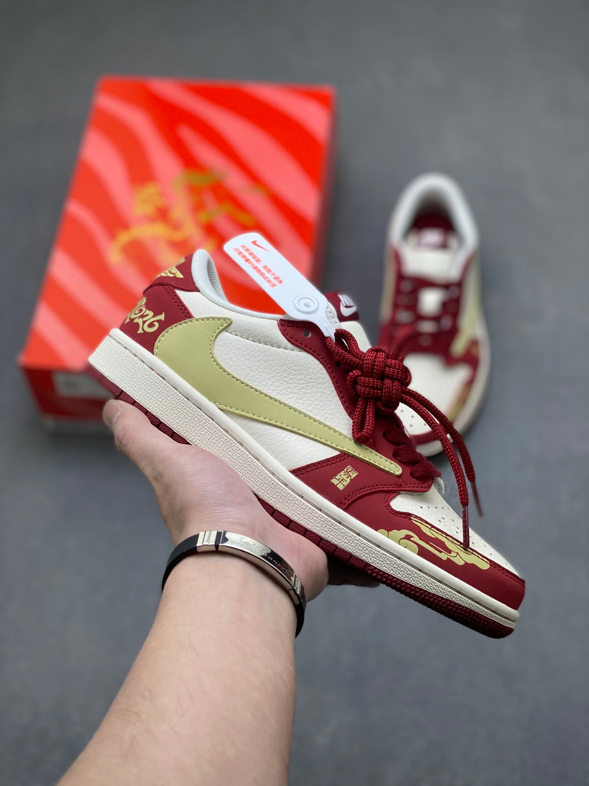 Fragment x Travis Scott x Dior x Nike Air Jordan 1 Low - Image 1