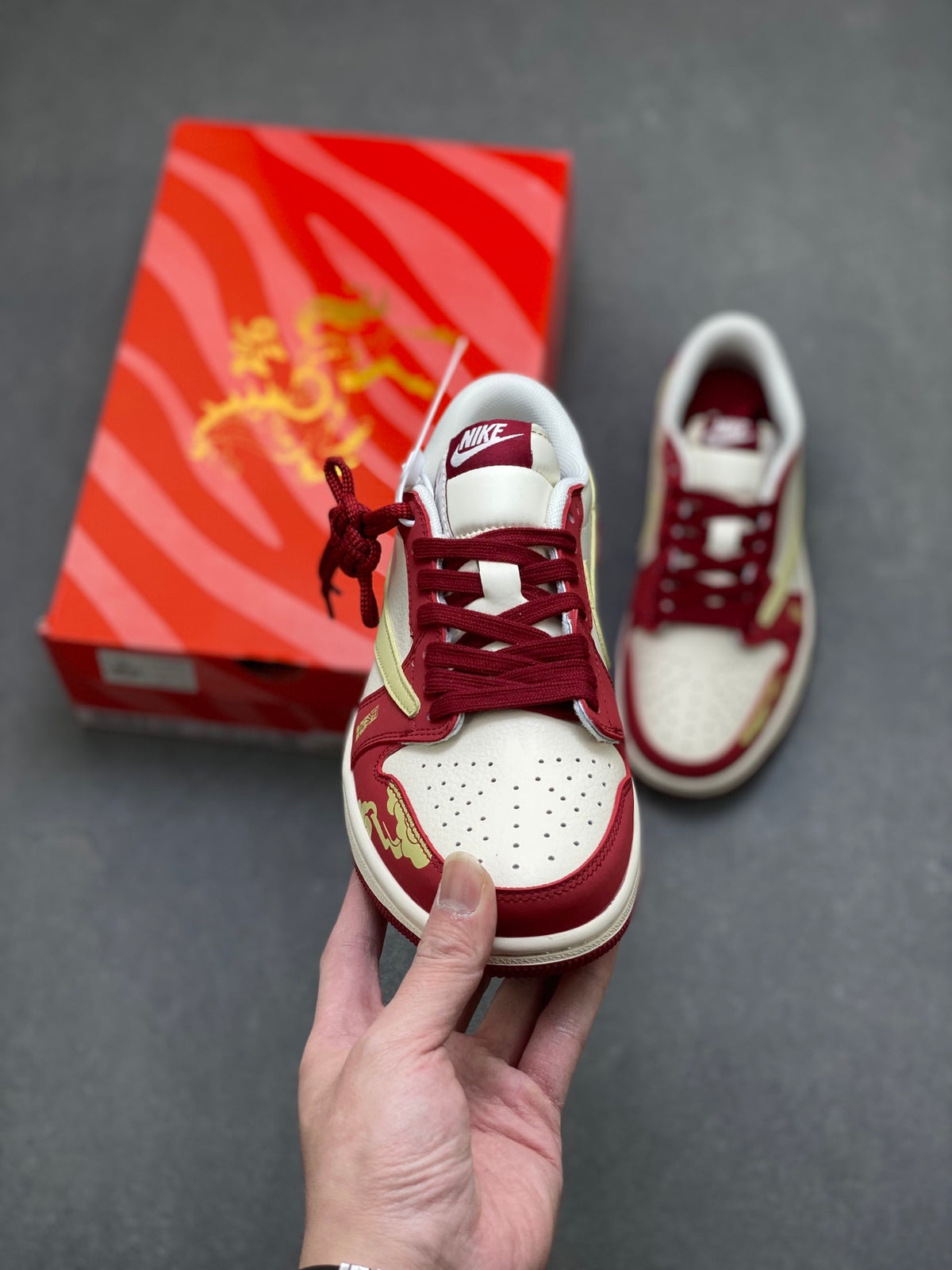 Fragment x Travis Scott x Dior x Nike Air Jordan 1 Low - Image 2
