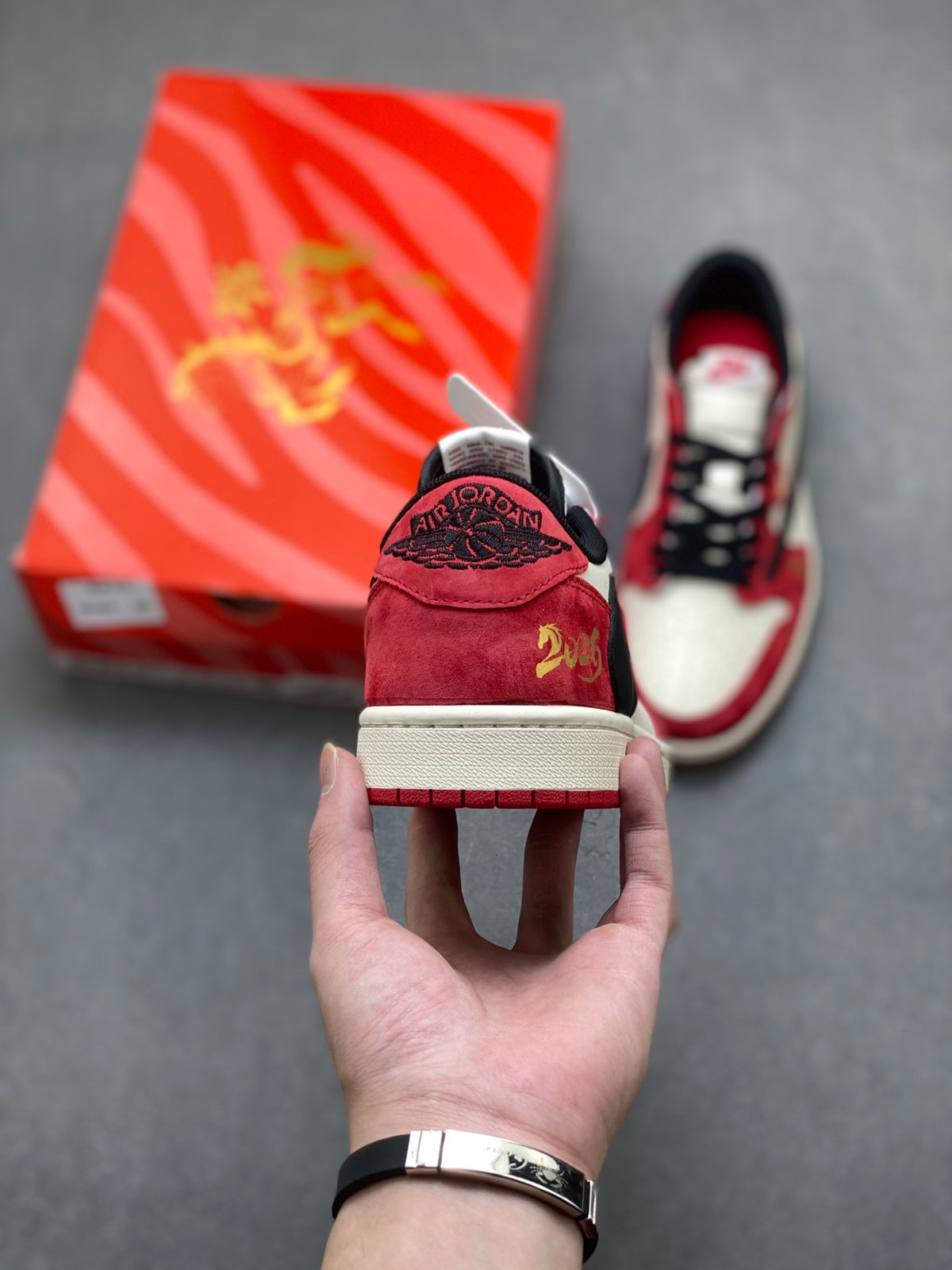 Fragment x Travis Scott x Dior x Nike Air Jordan 1 Low - Image 4