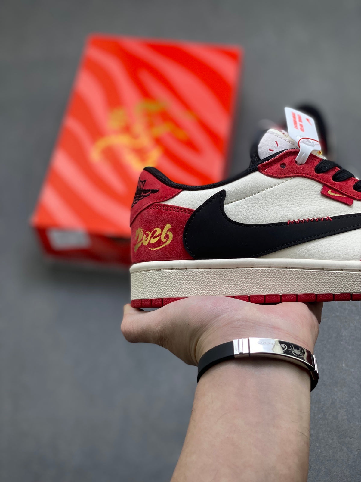 Fragment x Travis Scott x Dior x Nike Air Jordan 1 Low - Image 5
