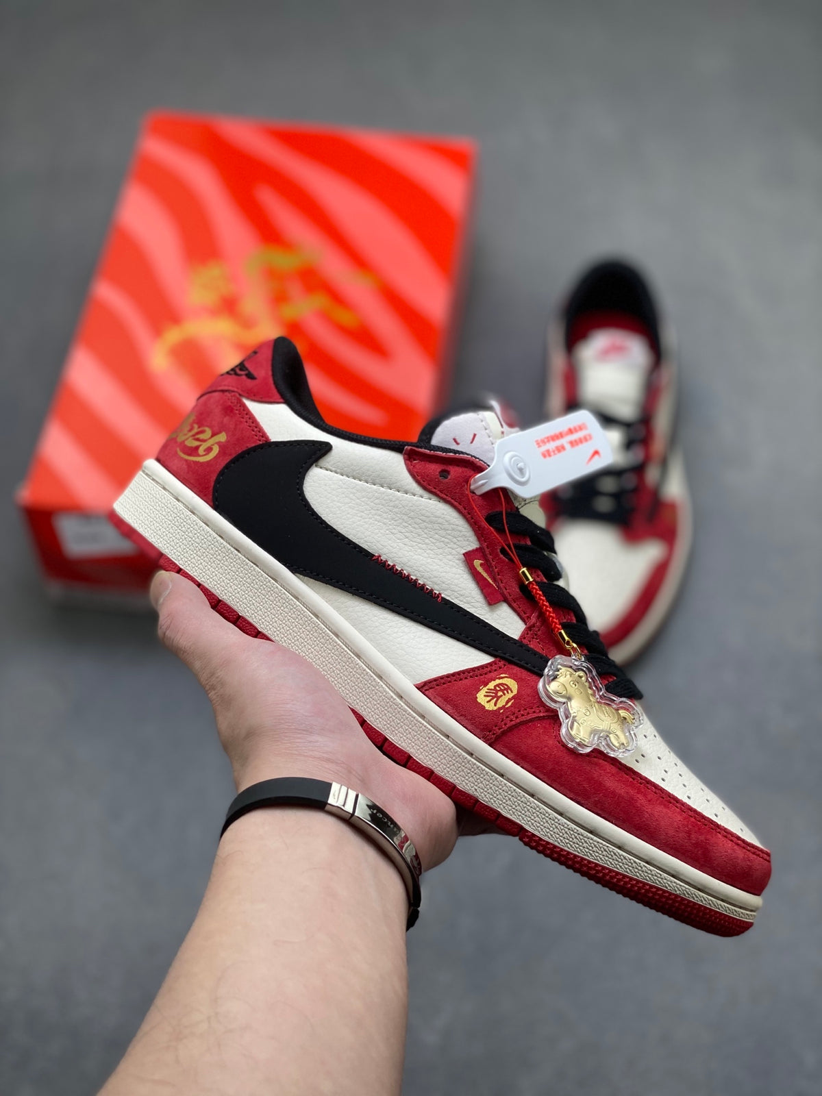 Fragment x Travis Scott x Dior x Nike Air Jordan 1 Low - Image 1