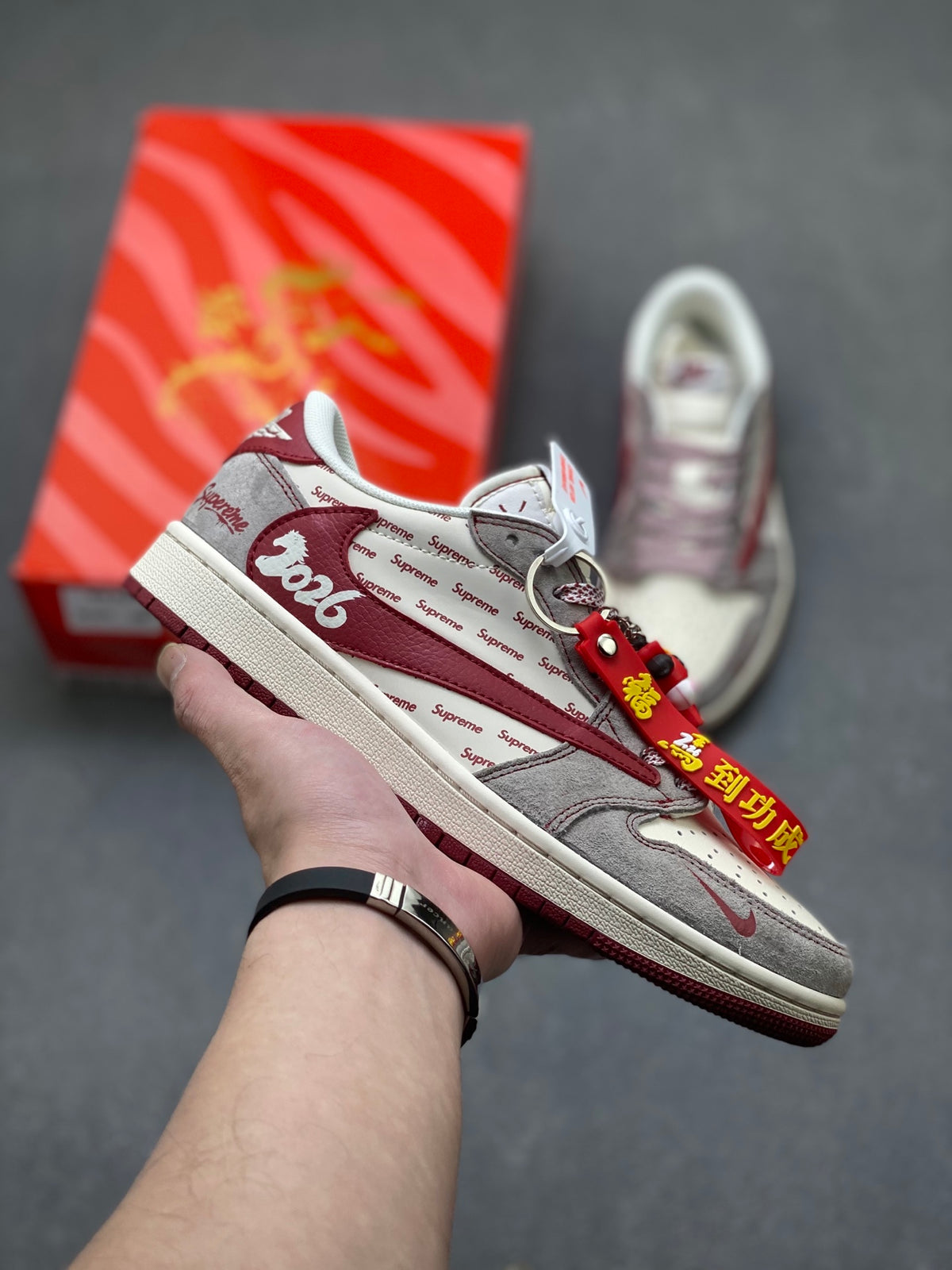 Fragment x Travis Scott x Dior x Nike Air Jordan 1 Low - Image 1