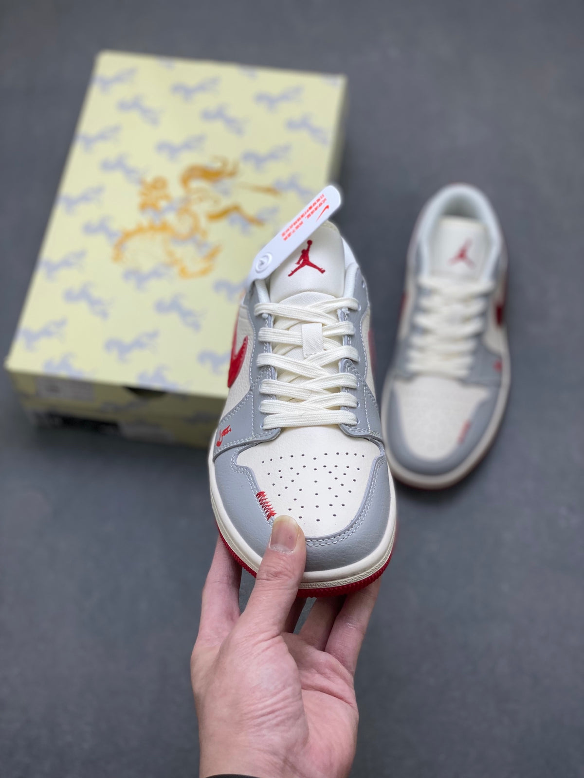 Fragment x Travis Scott x Dior x Nike Air Jordan 1 Low - Image 2