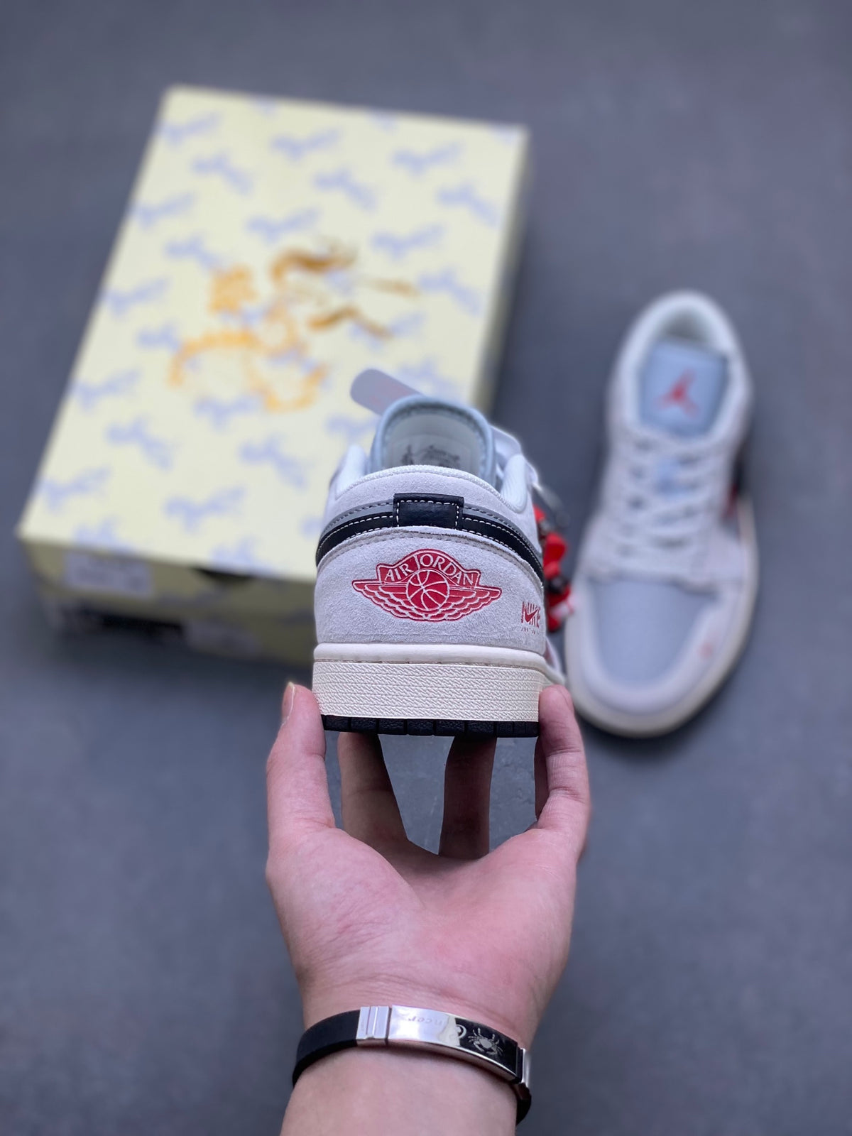 Fragment x Travis Scott x Dior x Nike Air Jordan 1 Low - Image 4