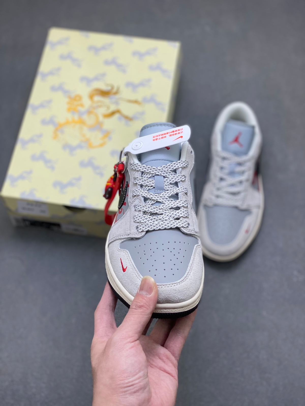 Fragment x Travis Scott x Dior x Nike Air Jordan 1 Low - Image 2