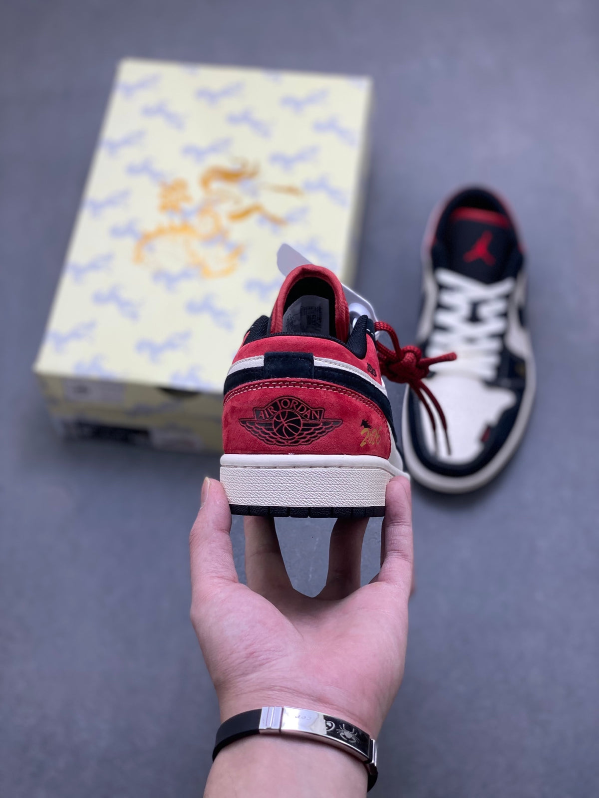 Fragment x Travis Scott x Dior x Nike Air Jordan 1 Low - Image 4