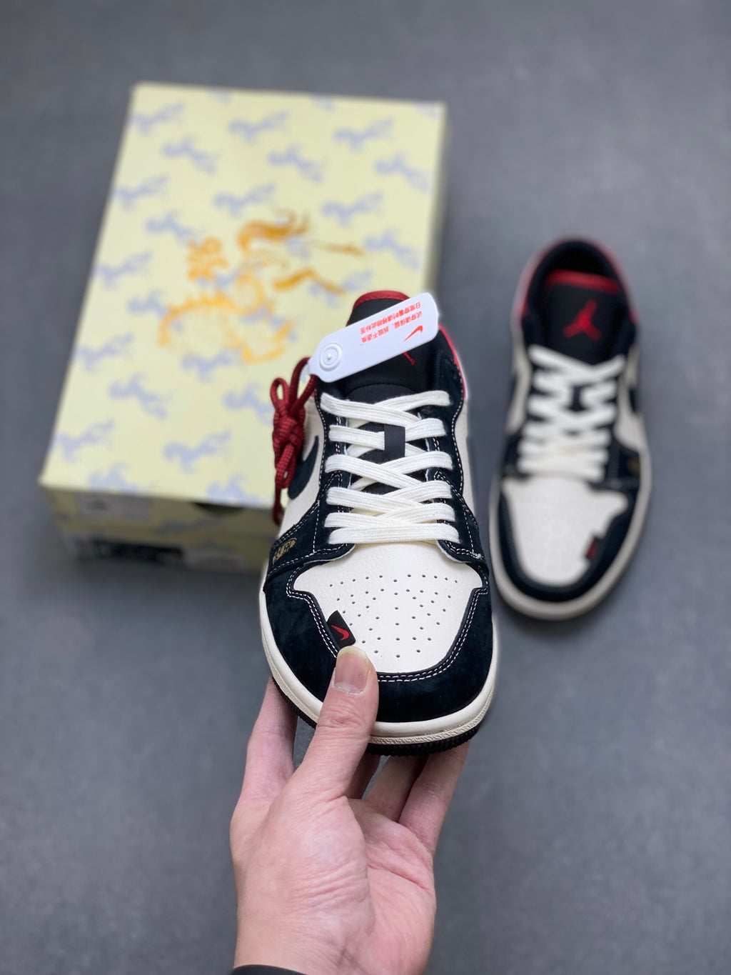 Fragment x Travis Scott x Dior x Nike Air Jordan 1 Low - Image 2