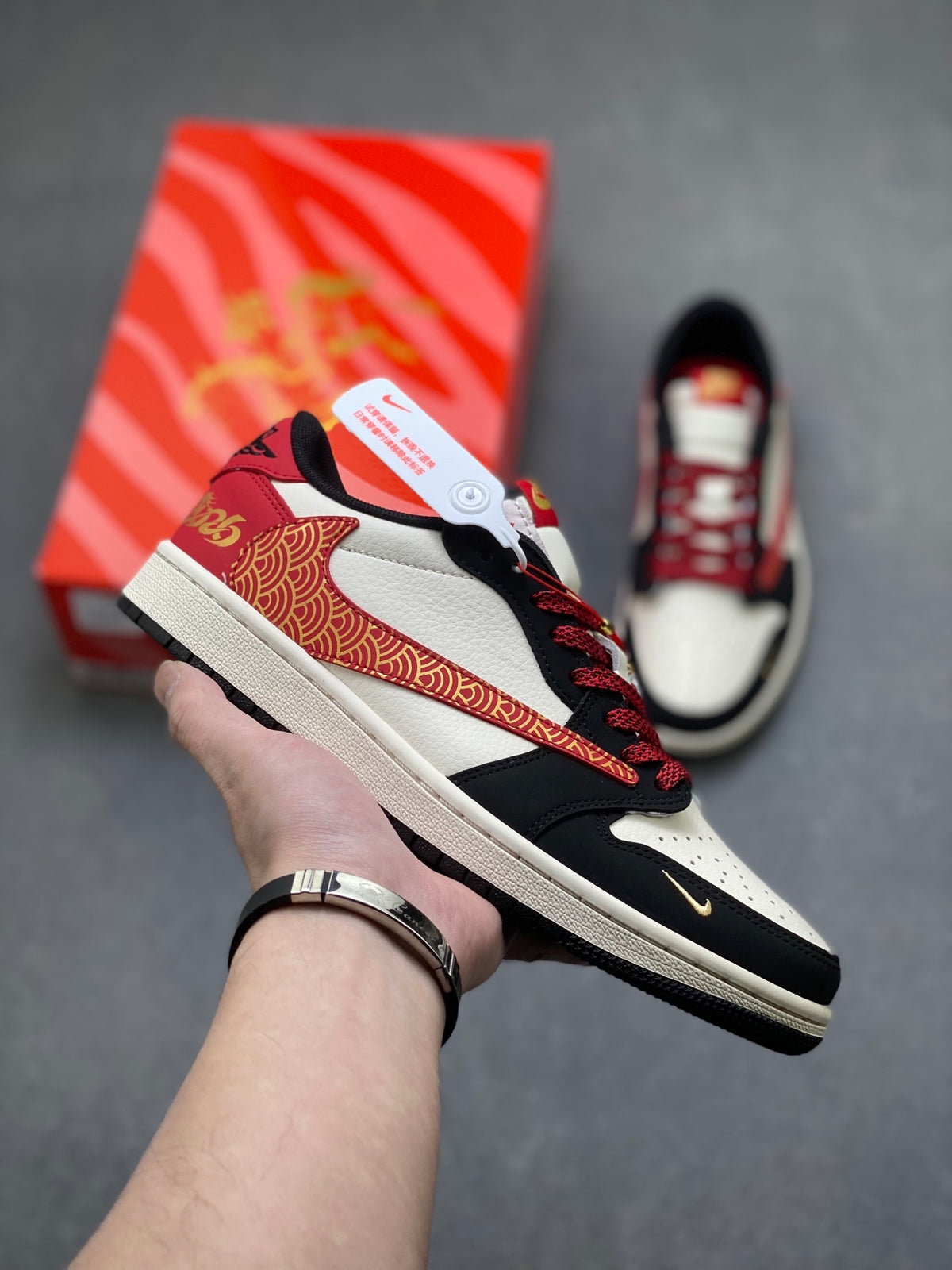 Fragment x Travis Scott x Dior x Nike Air Jordan 1 Low - Image 1