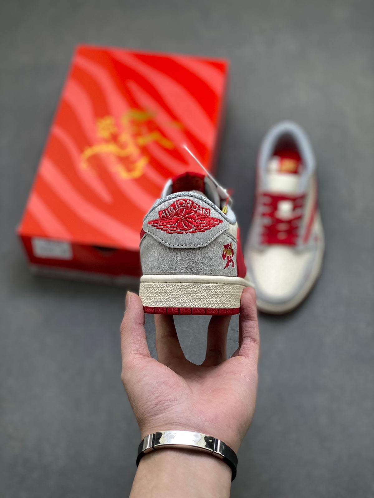 Fragment x Travis Scott x Dior x Nike Air Jordan 1 Low - Image 4