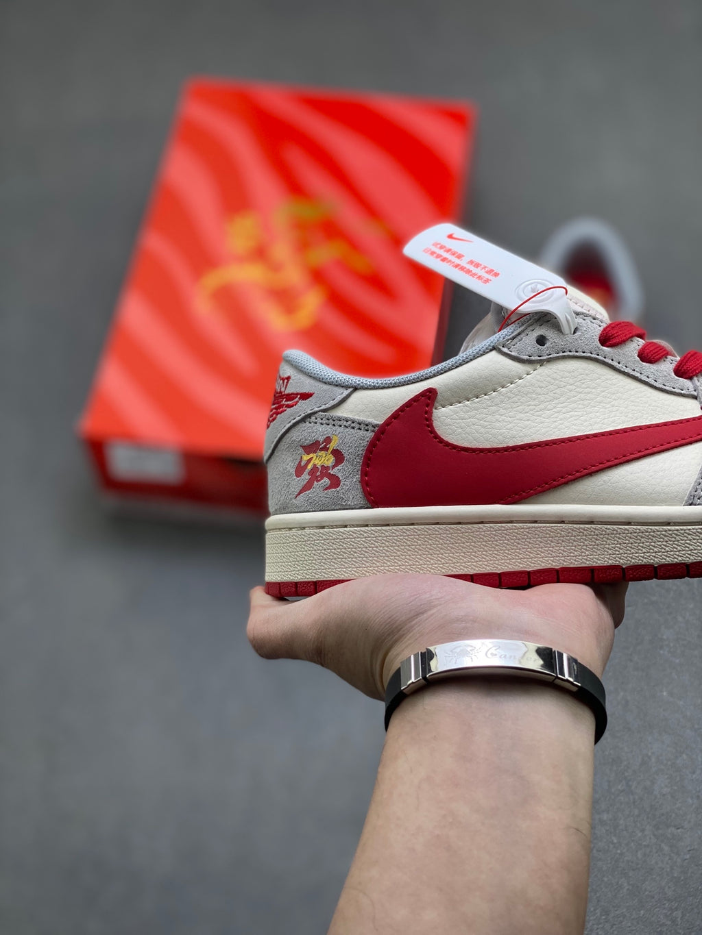 Fragment x Travis Scott x Dior x Nike Air Jordan 1 Low - Image 5