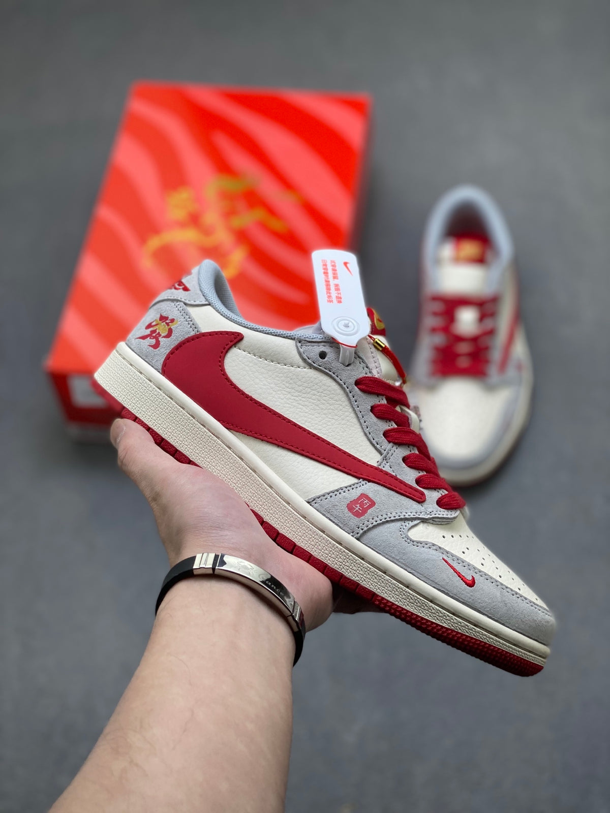 Fragment x Travis Scott x Dior x Nike Air Jordan 1 Low - Image 1