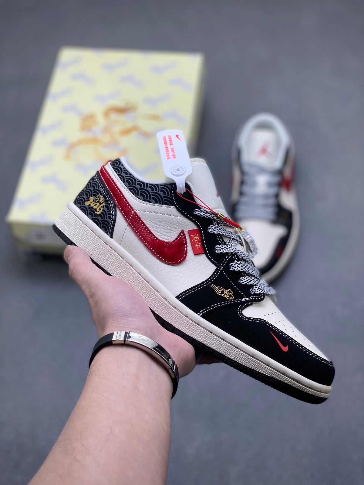 Fragment x Travis Scott x Dior x Nike Air Jordan 1 Low - Image 1