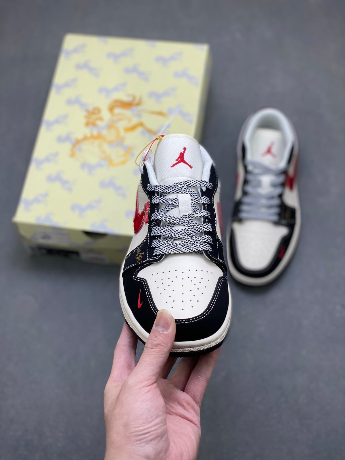 Fragment x Travis Scott x Dior x Nike Air Jordan 1 Low - Image 2
